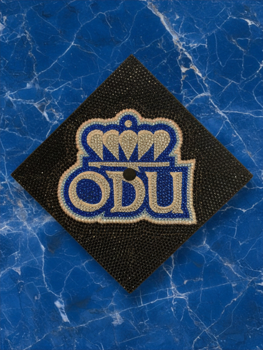 Custom Rhinestone Graduation Cap Topper | Show Your School Spirit